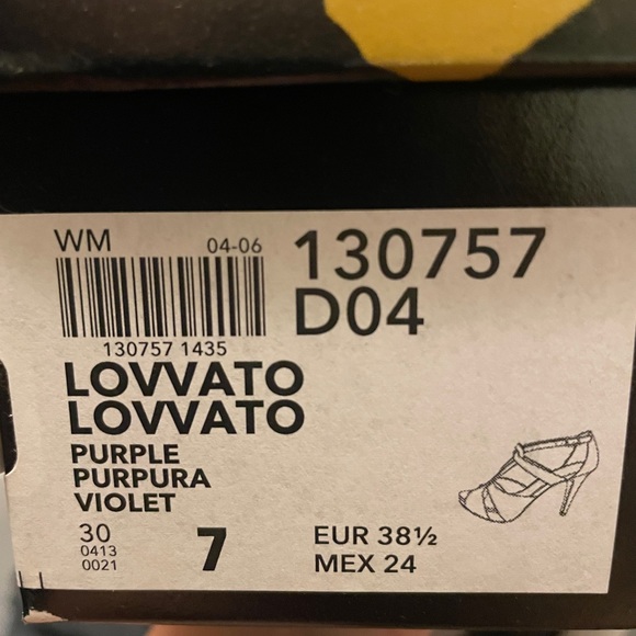 Fiona Night purple heels - Picture 4 of 6